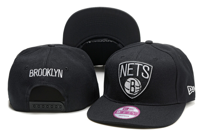 NBA Brooklyn Nets Balck Hats